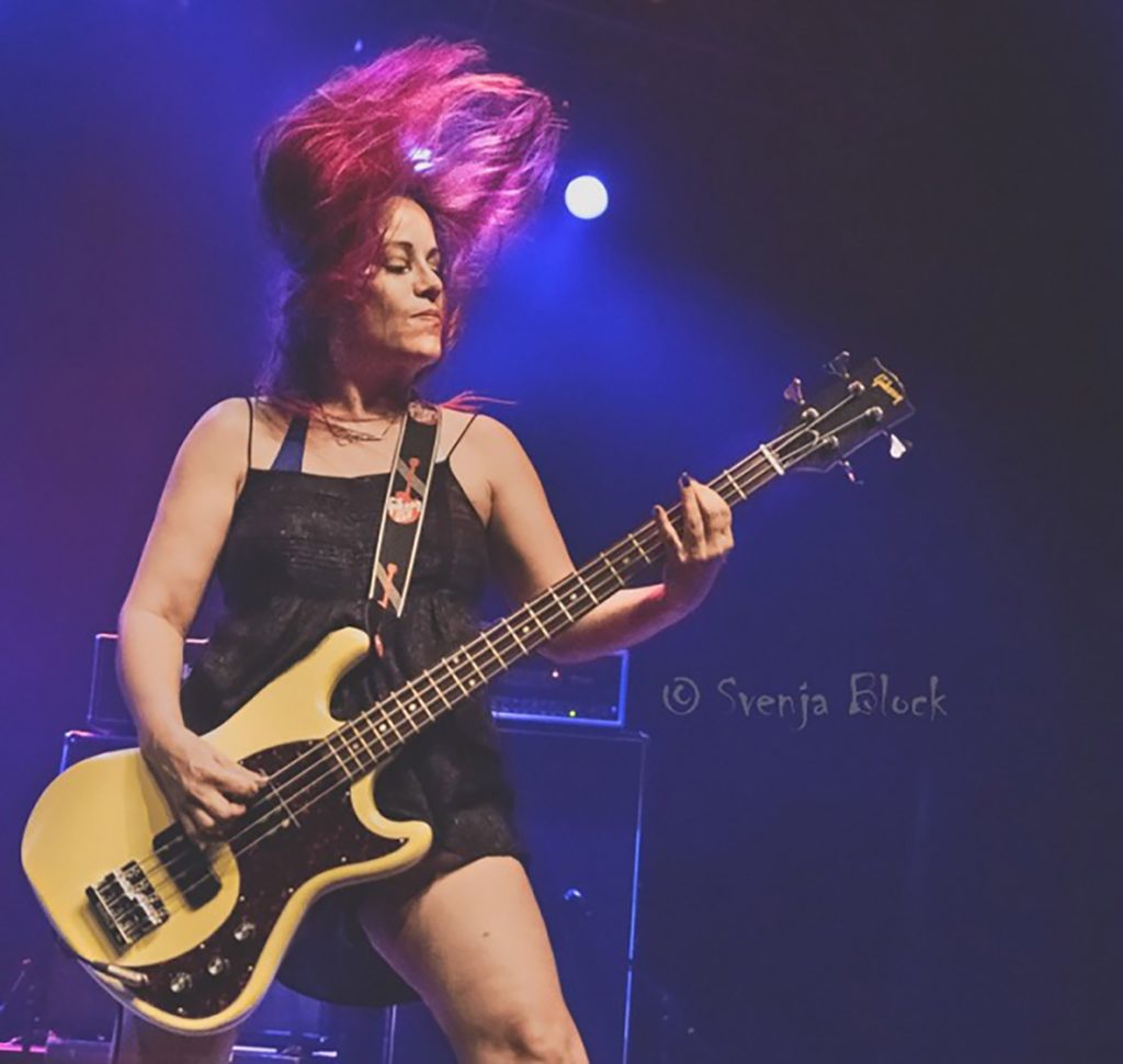 Jennifer Precious Finch Performing Live with L7