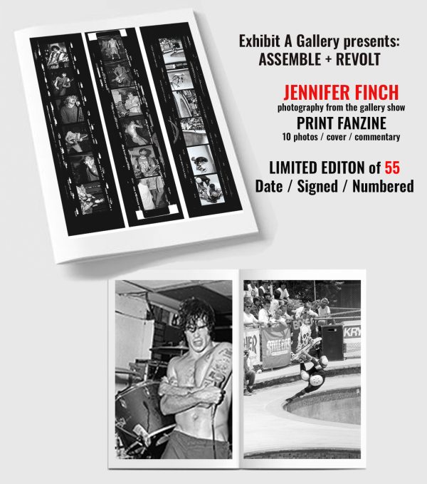 Jennifer Finch: Assemble and Revolt: Photography Show Fanzine