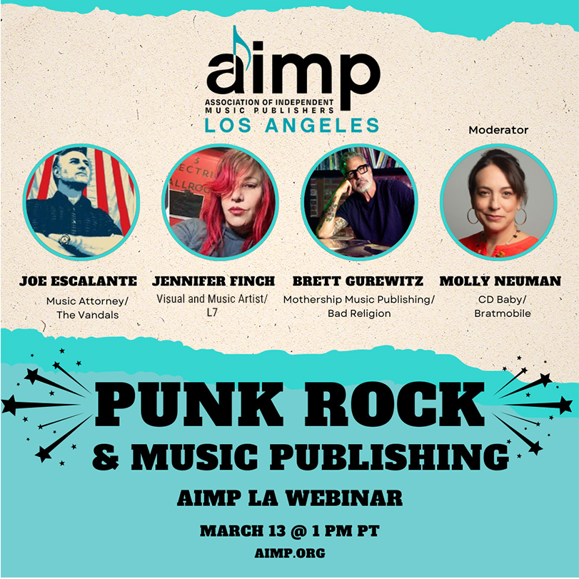 Punk Rock & Music Publishing: A Webinar That Won’t Bore You to Death!