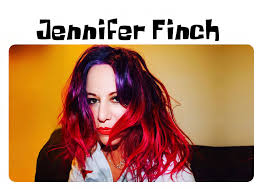 Jennifer Finch promotional photo for the Nothing Shocking Podcast.